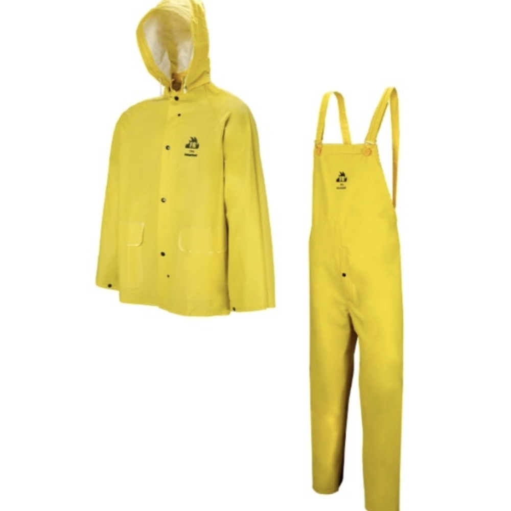 Men's 2 pc coverall and jacket set, fire retardant. Brand new